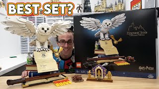 LEGO Hogwarts Icons Review amp Placement BEST HARRY POTTER SET [upl. by Par]