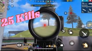 25 Kills Headshot Free Fire No Booyahfreefire garenafreefire [upl. by Lebama254]