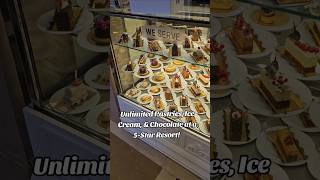 Unlimited Chocolate Pastries amp Ice Cream  5Star Delphin Diva Resort Antalya [upl. by Oirelav845]