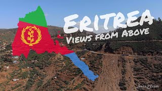 Beautiful Eritrea 4K Drone Footage  Scenic Landscape outside of Asmara [upl. by Hourihan930]