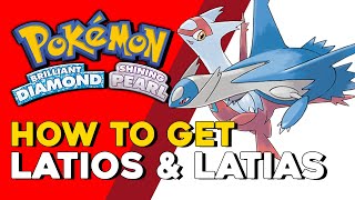 Pokemon Brilliant Diamond amp Shining Pearl How To Get Latios amp Latias Legendary Pokemon BDSP [upl. by Chae]