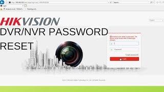 Hikvision Password Reset New Method by sadp tool for DVRNVR [upl. by Anola]