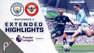 Manchester City v Brentford  PREMIER LEAGUE HIGHLIGHTS  9142024  NBC Sports [upl. by Truman]