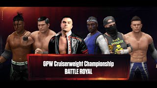 Cruiserweight Championship Battle Royal GPW S3 1252024 [upl. by Sualk]