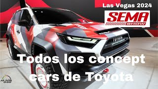 SEMA Show Las Vegas 2024 todos los concept cars de Toyota [upl. by Enelehcim]