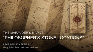 quotPhilosophers Stone Locationsquot  Marauders Map v7 Replica Extension [upl. by Pare266]