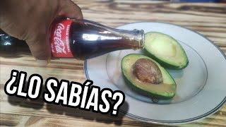 MEZCLA un Aguacate con Coca Cola y TE SORPRENDERAS [upl. by Twitt]