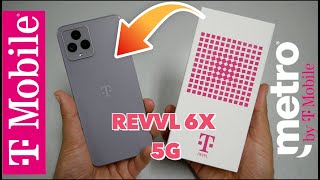 Tmobile Revvl 6X 5G Review amp Unboxing For metro by Tmobile amp tmobile [upl. by Woodson]