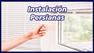 Cómo INSTALAR Persianas HORIZONTALES ✅ [upl. by Gentilis]