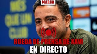 Rueda de prensa de Xavi Hernández previa al partido de LaLiga contra el Mallorca EN DIRECTO  MARCA [upl. by Freemon]