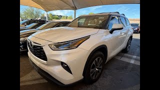 2021 Toyota Highlander XLE Scottsdale Phoenix Tempe Mesa and Fountain Hills AZ [upl. by Euqirat]