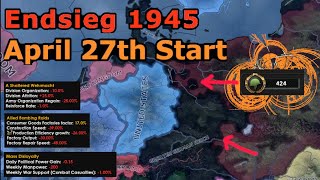 Hoi4 Endsieg 1945 Battle of the Seelow Heights [upl. by Hnahc314]