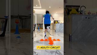 AGILITY CIRCUIT 🔥 SPEED ⚡️KIDS BASKETBALL TRAINING speedandagility explosivetraining exercise [upl. by Analle]