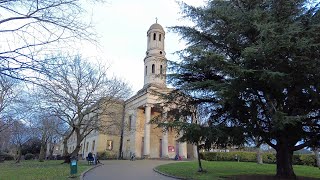 Walking from Garratt Lane Old Burial Ground to Wandsworth Common St Annes Church London Tour 4K [upl. by Aney]