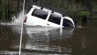 The most spectacular river crossing by car 4x4 off road [upl. by Ahsert]