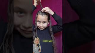 Esta niña nos enseña un peinado con cabello suelto estilismoperu peinadosfaciles [upl. by Lan]