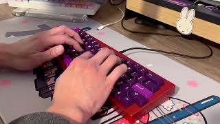 Fantastic Alice 65 keyboard  Weikav Record  Emogogo [upl. by Euqinitram989]