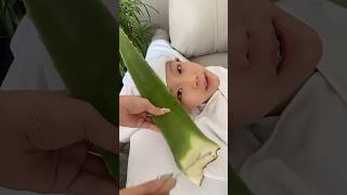 Organic aloe vera facial infusion asmr aloeveragel aloevera facial ytshorts [upl. by Nomelif]