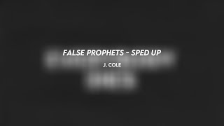 j cole false prophets sped up [upl. by Naawaj348]