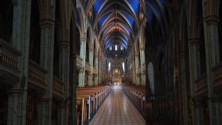 Notre Dame Cathedral Basilica  Ottawa 🇨🇦 Cathedral Canada [upl. by Senilec]