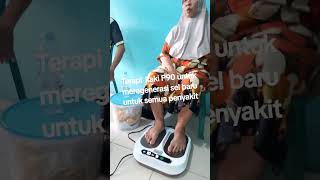 Terapi kaki P10 dengan tehnologi medan elektromagnetik berdenyut PEMF [upl. by Akers]