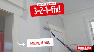 Maling af væg  jem amp fix [upl. by Hebbe898]