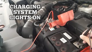 FORD RAPTOR  CHARGING SYSTEM LIGHTS ONSERVICE NOW [upl. by Rosenblum343]