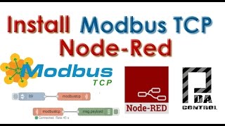 Install Modbus TCP IP in Node Red  Instalar Modbus TCP IP en Node Red  PDAControl [upl. by Annabella]