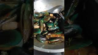 Kerang saus Padang kerang vidioshort shurts kerangsauspadang keranghijau [upl. by Hairej]