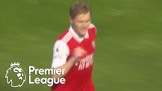 Martin Odegaard strikes first for Arsenal v Newcastle United  Premier League  NBC Sports [upl. by Porte]