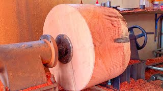 Amazing Woodturning AKT  Spectacular Idea Machined On A Cool Lathe [upl. by Main]