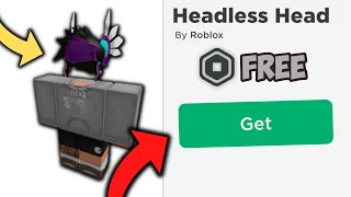 How To Get FREE HEADLESS HEAD On ROBLOX JUNE 2022 [upl. by Rochette]