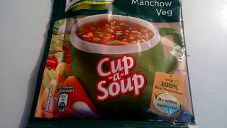 Knorr manchow veg soup  knorr instant soup [upl. by Nnylrats]