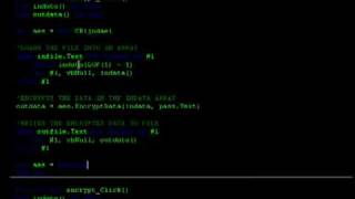 AES Rijndael Encryption in Visual Basic 6 Part 2 [upl. by Odelet]