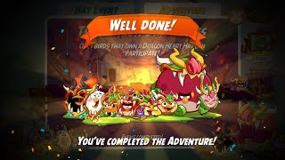 The Dragon Bird Comes Adventure  Level 8 without Melody  Angry Birds 2 [upl. by Scottie32]