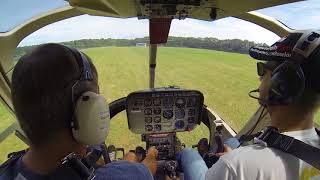 Bell 206 JetRanger Rating first flight Part 1 of 3 [upl. by Nomed]