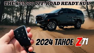 2024 Chevrolet Tahoe Z71 THE OFFROAD SUV YOU NEED [upl. by Haines422]