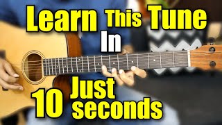 Learn This Guitar tune In Just 10 Seconds🌟 Diwali Dhamaka  Easy hindi guitar lessons tabs Beginners [upl. by Vanzant100]