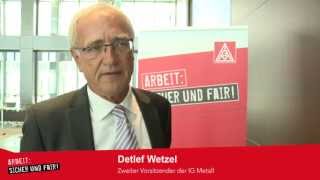 Arbeit sicher und fair  Die Beschäftigtenbefragung der IG Metall 2013 [upl. by Home]