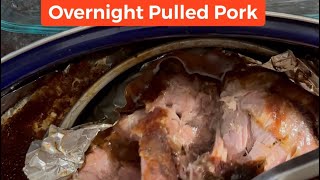 Recipe Overnight Pulled Pork  You Need to Prepare the Protein to Lose Weight [upl. by Enyamert]