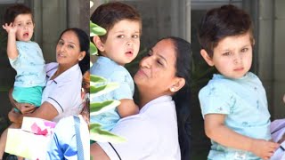 Birthday Boy Jehangir Ali Khan Arrived at His Nana Randhir Kapoor House in Bandra 🎂💕📸 [upl. by Nabois]