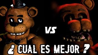 FNaF 1 vs FNaF 2 ¿Cual es mejor · Versus Estup1d0s ·  AlguienSinVidaSocial [upl. by Eenhat473]