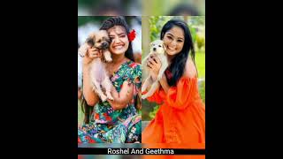 Nethmi Roshel vs Geethma BandaraPremen Song VideoDewani Inima And SangeetheNethmiRoshelGeethma [upl. by Lesko]