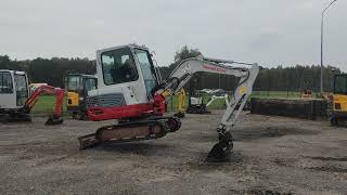 Minikoparka Takeuchi TB 228 2014 r 29 tony hydrauliczne szybkozłącze [upl. by Umeko]