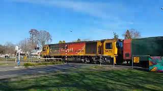 Tainui Street Level Crossing Matamata [upl. by Rector]