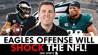 NEW Eagles Offense Under Kellen Moore Will SHOCK The NFL [upl. by Yerocaj]