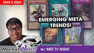 Emerging Meta Trends Cause Shifts All Over the Market YuGiOh Market Watch March 5 2024 [upl. by Amlas]