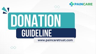 DONATION GUIDELINE [upl. by Adolphe]