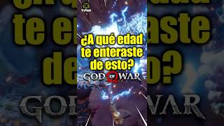 ¿A qué edad te enteraste de esto en God of War 🔥 TryTiger Kratos GodofWar [upl. by Rodie]