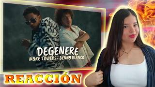 REACCIÓN DEGENERE  MYKE TOWERS  BENNY BLANCO 😱👀🔥  SUILING ÁLAVA [upl. by Nahn]